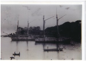 ディアナ号モデル第八若宮丸（明治末期）