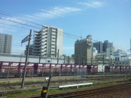 車窓から四日市