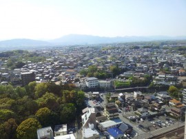 駅前ホテルから裏側