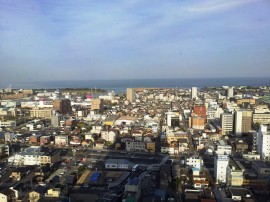 駅前ホテルから