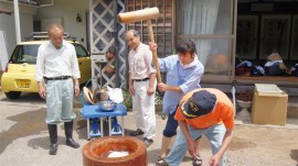餅つき