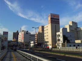 松江駅方面