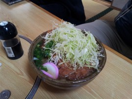 とんかつうどん