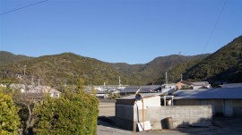 阿部地区奥の山々