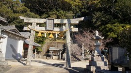 阿部地区　神社鳥居