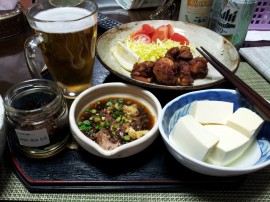 夕食